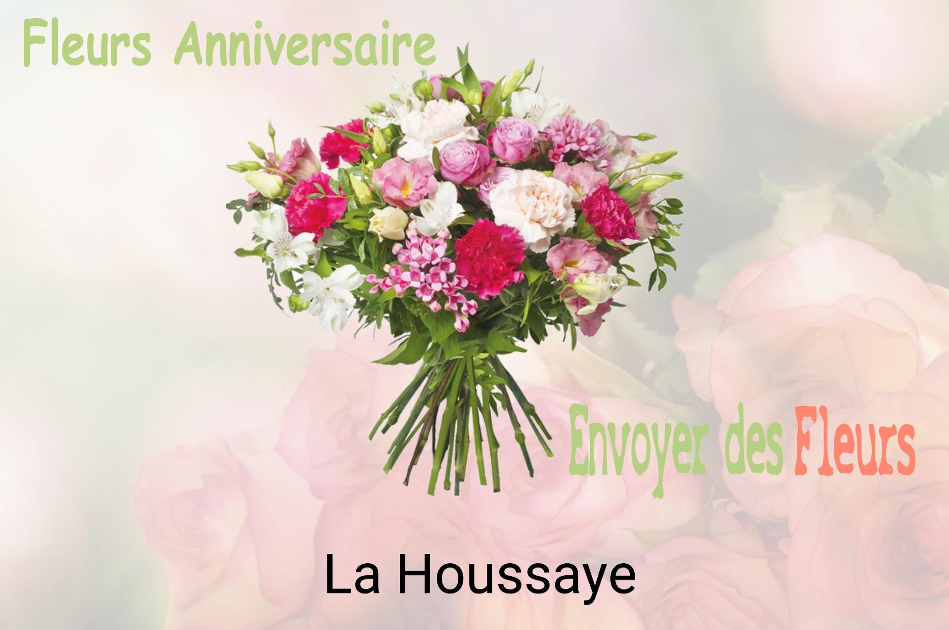 Bouquet de fleurs d’anniversaire livré à La Houssaye