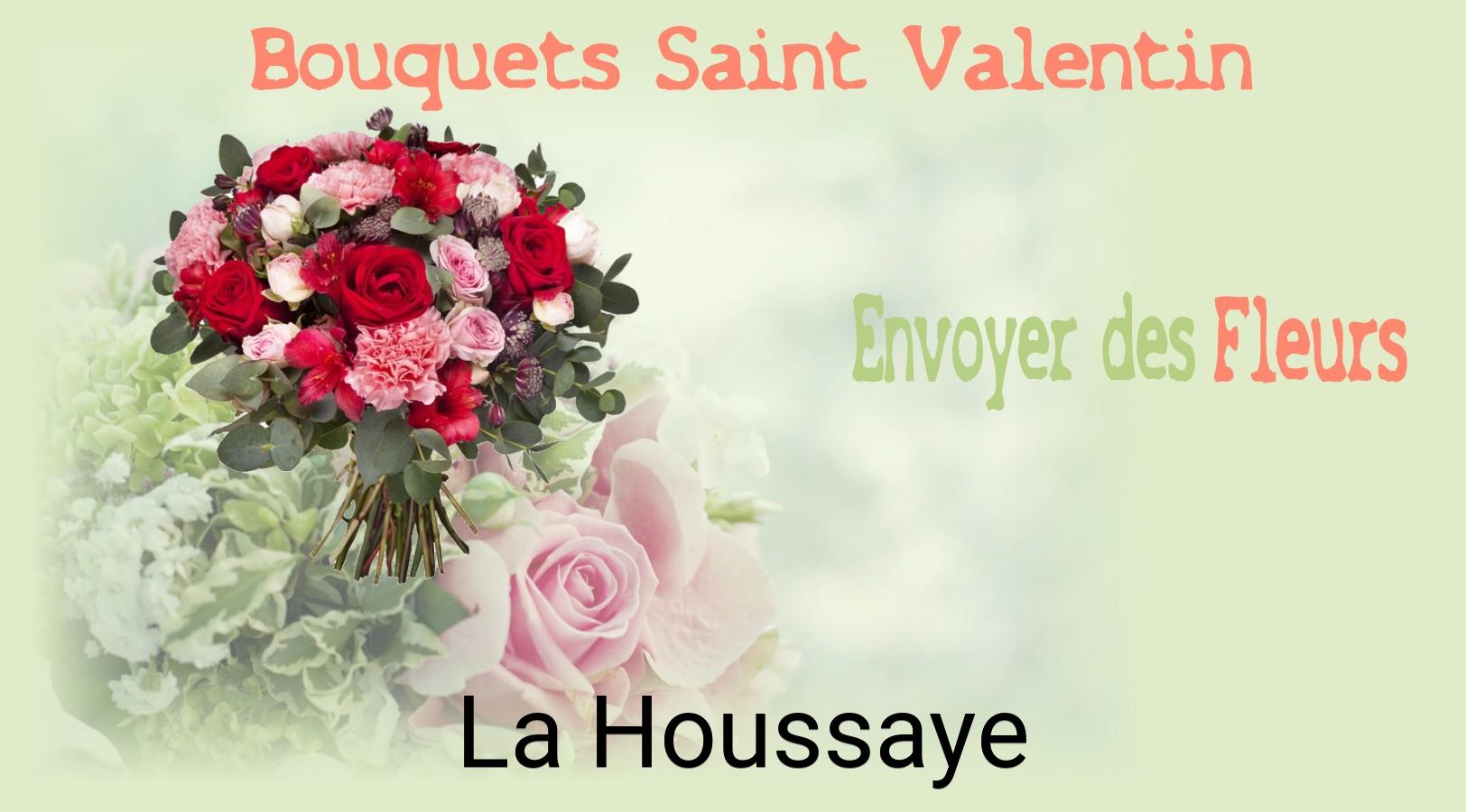 Roses de Saint-Valentin livrées à La Houssaye